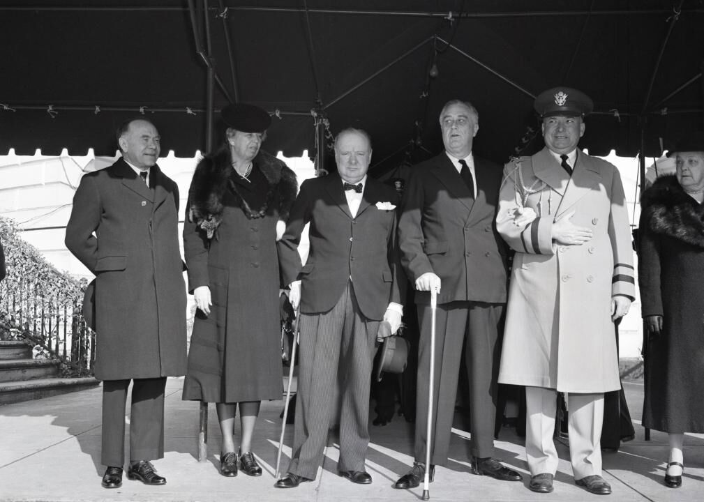 1941: Winston Churchill visits a country at war